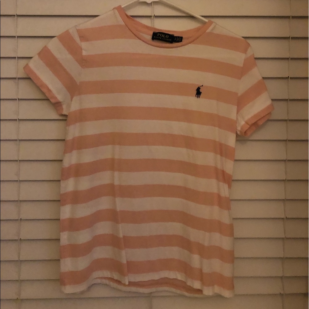 striped polo tshirt